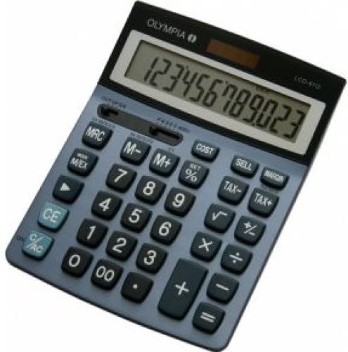 Olympia LCD 6112 Desktop Basisrekenmachine calculator