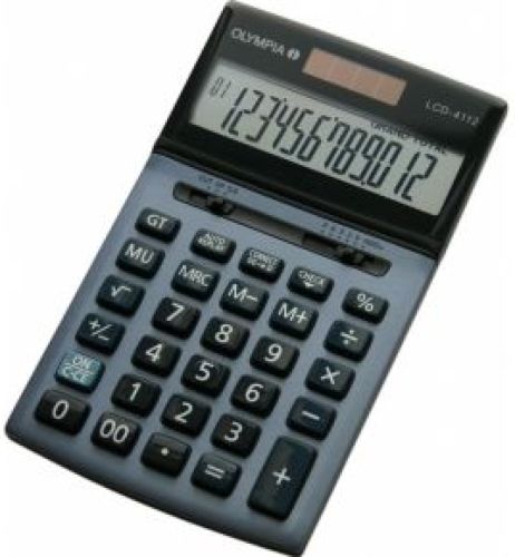 Olympia LCD 4112 Desktop Basisrekenmachine calculator