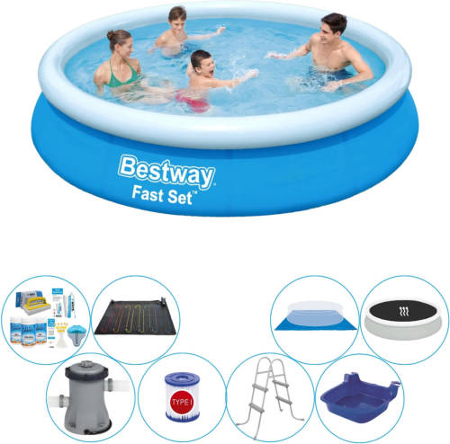 Bestway Fast Set Rond 366x76 Cm - Deluxe Zwembad Set