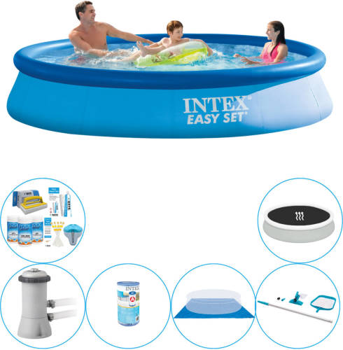 Intex Easy Set Rond 366x76 Cm - Zwembad Combinatie Deal