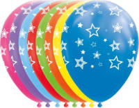 Globos Ballonnen Star 12 Cm Latex 8 Stuks
