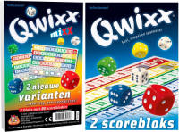 White Goblin Games Spellenbundel - 2 Stuks - Dobbelspel - Qwixx Mixx & 2 Extra Scoreblocks