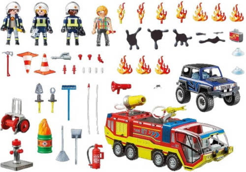 PLAYMOBIL City Action - Brandweerman Met Wagen (70557)