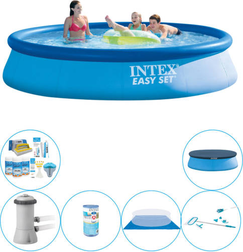 Intex Easy Set Rond 396x84 Cm - Zwembad Met Accessoires