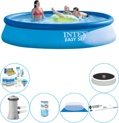 Intex Easy Set Rond 396x84 Cm - Zwembad Combinatie Pakket