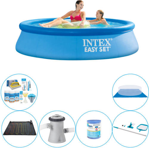 Intex Easy Set Rond 244x61 Cm - 7-delig - Zwembad Pakket