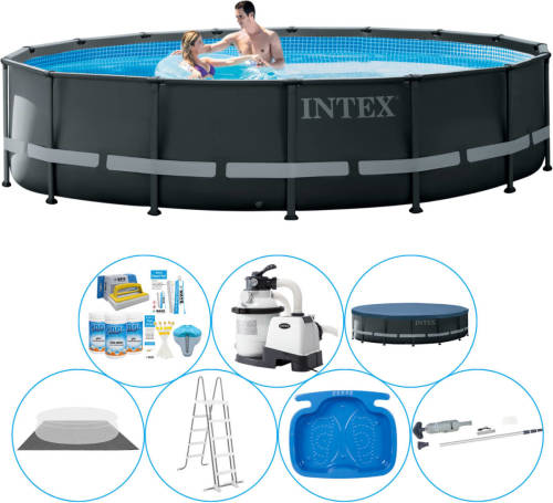 Intex Ultra Xtr Frame Rond 488x122 Cm - Zwembad Super Deal