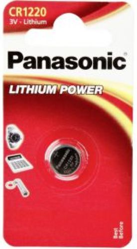 1 Panasonic CR 1220 Lithium Power