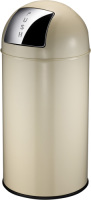 EKO Pushcan prullenbak - 40L - crème