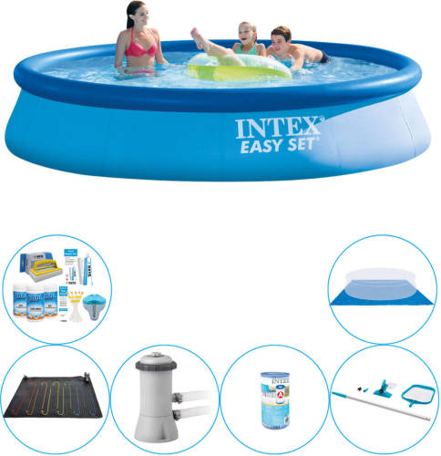 Intex Easy Set Rond 396x84 Cm - 7-delig Zwembad Pakket