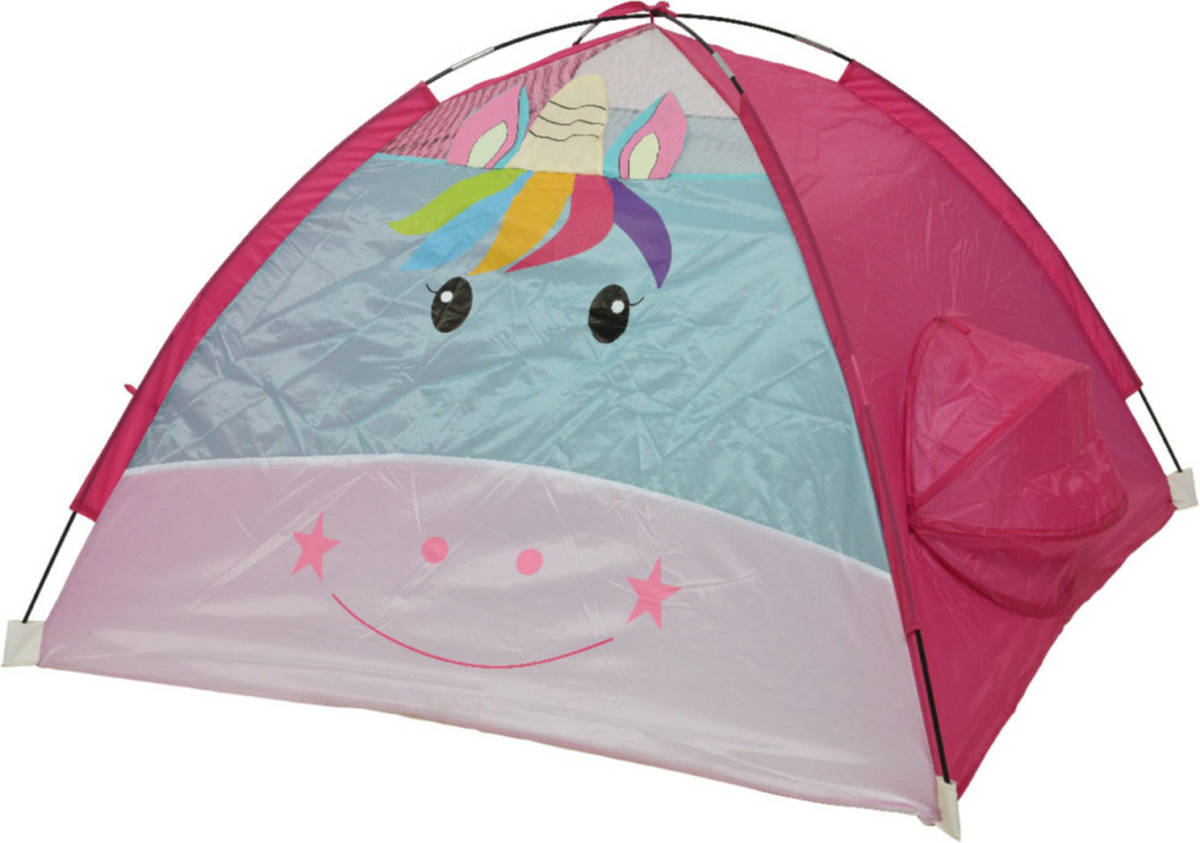 Decoris Speeltentjes/speelhuisjes/kindertentjes Eenhoorn/unicorn 120 X 120 X 80 Cm - Speeltenten