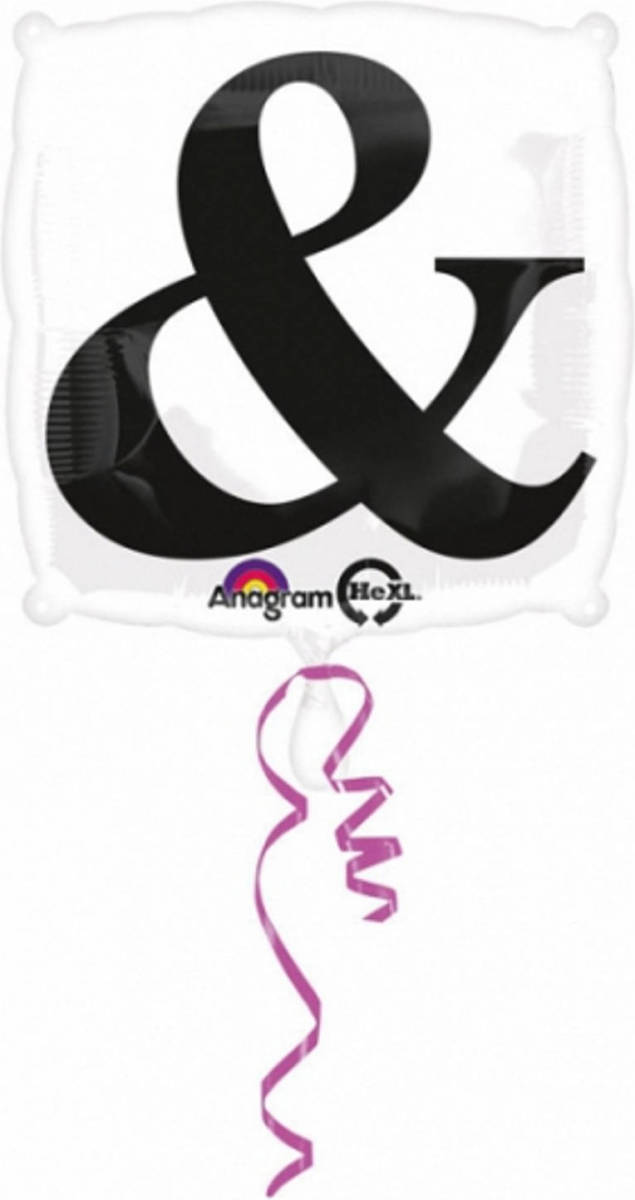 Anagram Ampersand Helium Ballon - Ballonnen