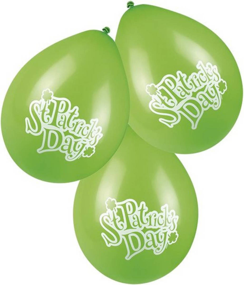 Boland Ballonnen St Patricks Day 25 Cm 6 Stuks
