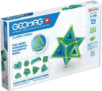 Geomag Constructieset Classic Pannels Green Line 114-delig