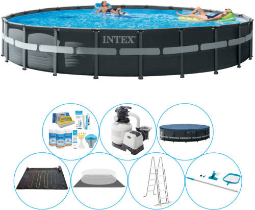 Intex Ultra Xtr Frame Rond 732x132 Cm - Zwembad Pakket