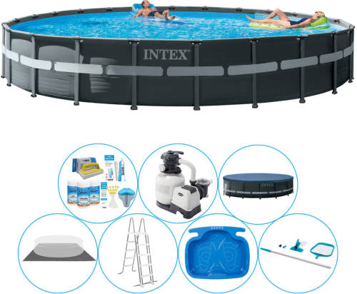 Intex Ultra Xtr Frame Rond 732x132 Cm - Zwembad Super Set