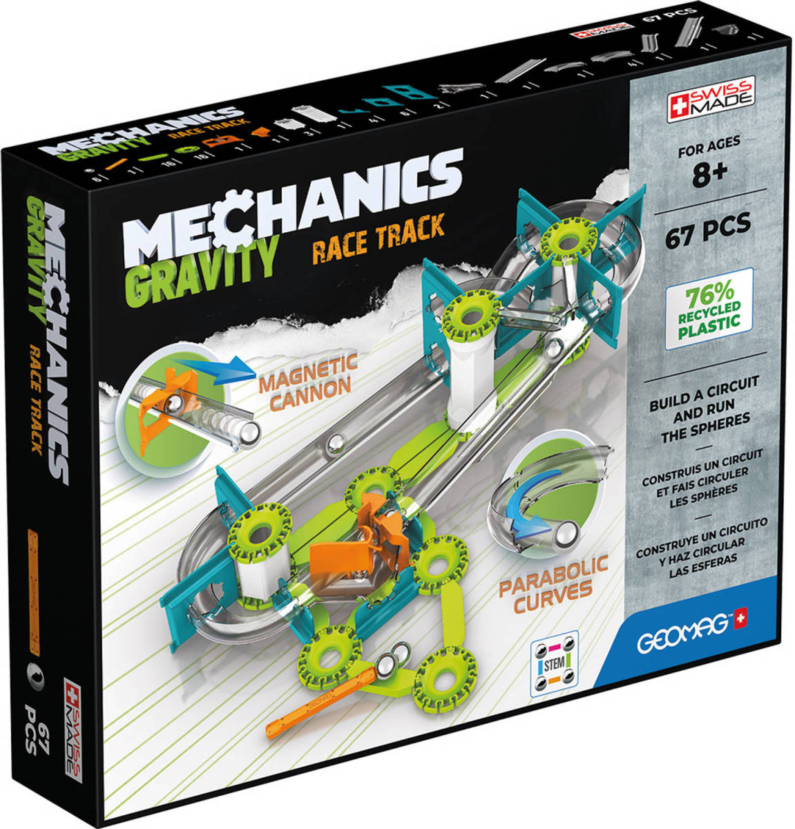 Geomag Mechanics Gravity Re Race Track 67 Delig