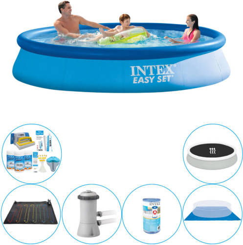 Zwembad Combinatie Deal - Intex Easy Set Rond 366x76 Cm