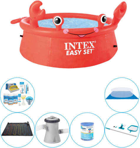 Intex Easy Set Krab Editie Rond 183x51 Cm - Zwembad Pakket