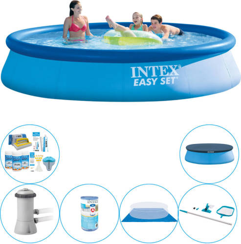 Zwembad Met Accessoires - Intex Easy Set Rond 396x84 Cm