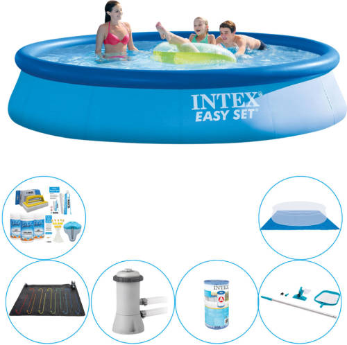 Zwembad Set - 7-delig - Intex Easy Set Rond 396x84 Cm