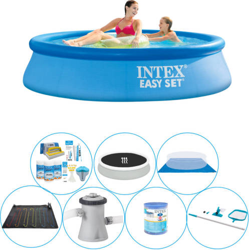 Intex Easy Set Rond 244x61 Cm - Zwembad Comfort Pakket