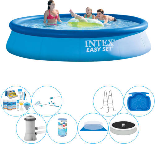 Zwembad Pakket - Intex Easy Set Rond 396x84 Cm