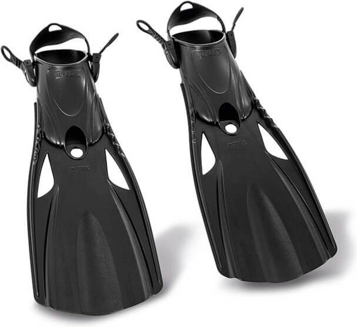 Intex Zwemvliezen Unisex Zwart Maat 41/45