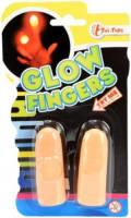 Toi-Toys Glow Vingers 6 Cm 2 Stuks