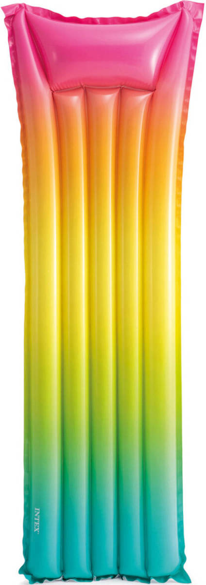 Intex Luchtbed Regenboog 170 X 53 Cm Vinyl
