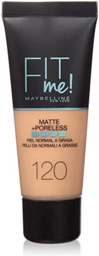 Maybelline New York Fit Me! Matte + Poreless liquid foundation - 120 Classic Ivory