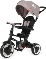 Qplay driewieler Rito junior 90 x 49 x 93 cm staal grijs