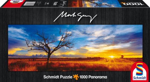 Schmidt Puzzle legpuzzel Desert Oak Sunset karton 1000 stukjes