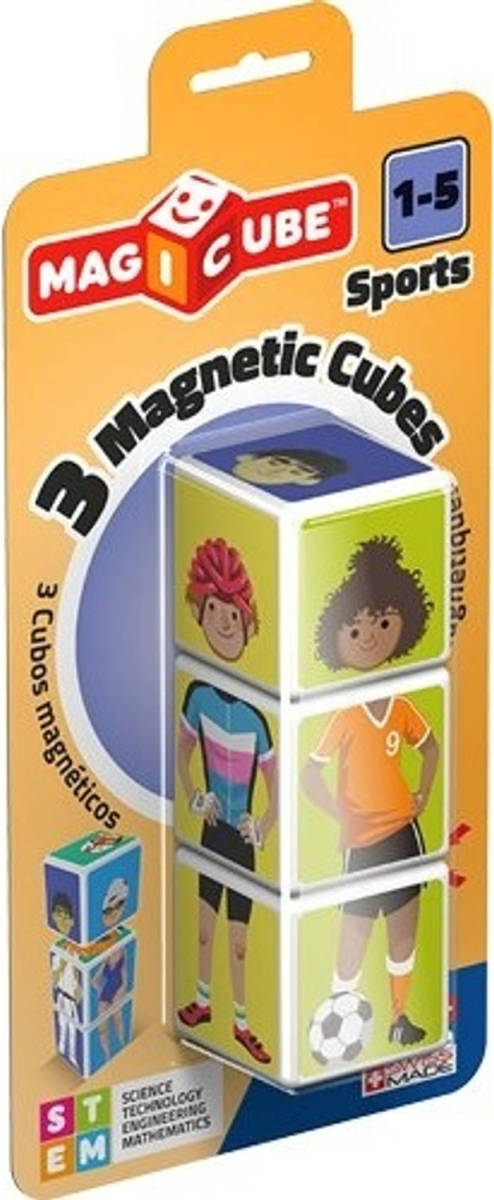 Geomag Magicube Sports 3-delig