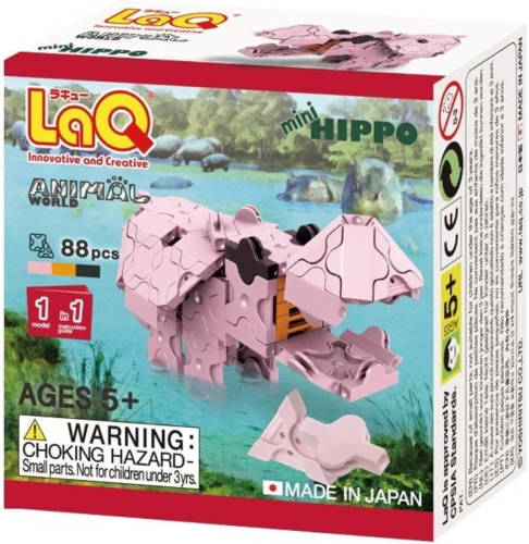 LaQ Animal World Mini Hippo