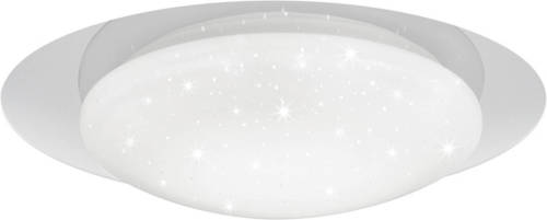 BES LED Led Plafondlamp - Plafondverlichting - Trion Frida - 16w - Aanpasbare Kleur - Dimbaar - Rond - Mat Wit - Kunststof