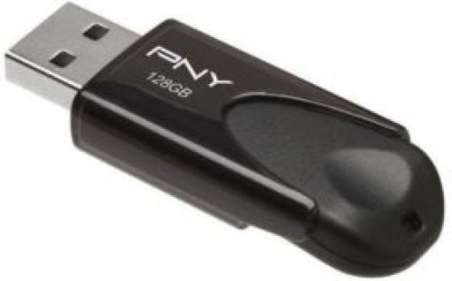 PNY Attaché 4 2.0 128GB 128GB USB 2.0 Type-A Zwart USB flash drive