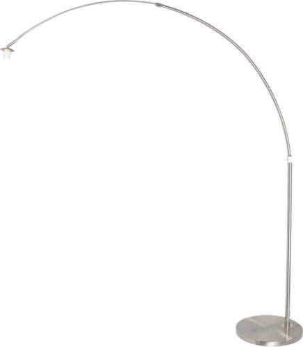 Steinhauer Booglamp Sparkled Light 7268 Staal