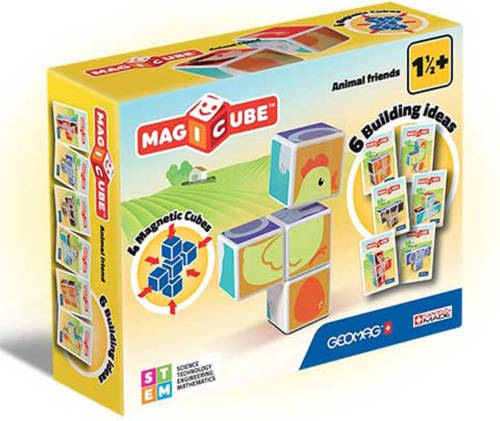 Geomag Magicube Dierenvrienden
