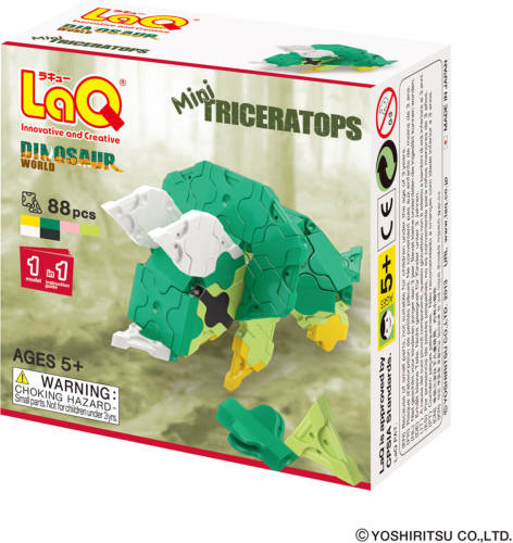 LaQ Dinosaur World Mini Triceratops