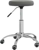 VidaXL Massagekruk fluweel donkergrijs