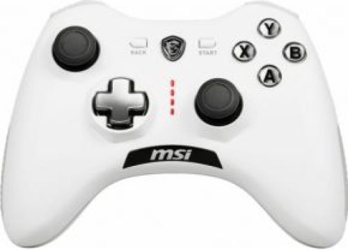 MSI Force GC20 V2 Wit USB 2.0 Gamepad Analoog/digitaal Android, PC