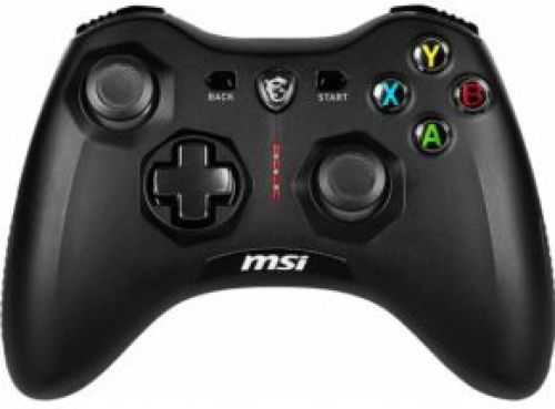 MSI Force GC30 V2 Zwart USB 2.0 Gamepad Analoog/digitaal Android, PC