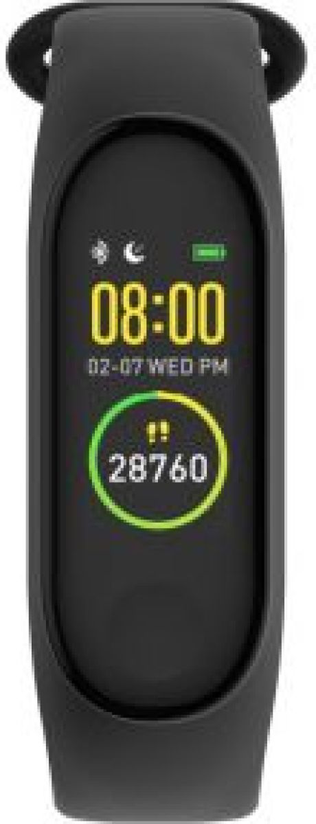 Denver BFH-242 activiteitstracker Polsband activiteitentracker 2,44 cm (0.96 ) IP67 Zwart