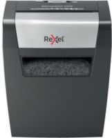 Rexel Momentum X308 papiervernietiger Particle-cut shredding Zwart, Grijs