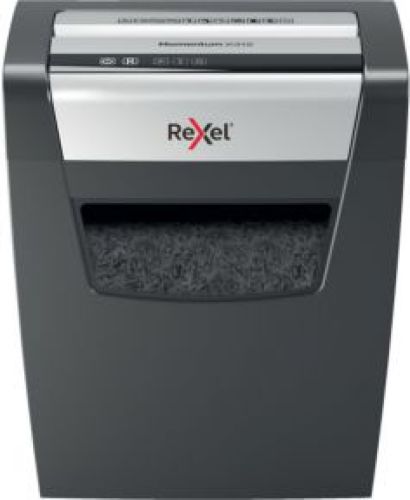 Rexel Momentum X312 papiervernietiger Deeltjesversnippering Zwart, Grijs