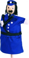 Goki Handpop Politie 27cm