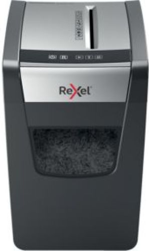 Rexel Momentum X410-SL papiervernietiger Deeltjesversnippering Zwart, Grijs