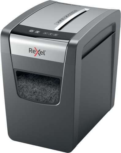 Rexel Momentum X410-SL papiervernietiger Deeltjesversnippering Zwart, Grijs