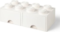 LEGO Brick 8 opberglade - wit